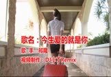 网络-今生爱的就是你(DJ舞曲 写真DJ视频)